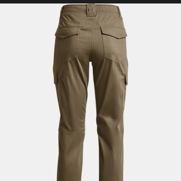 Under Armour Womens Pants Kargo / Work / Khaki size 4 - Picture 3 of 7